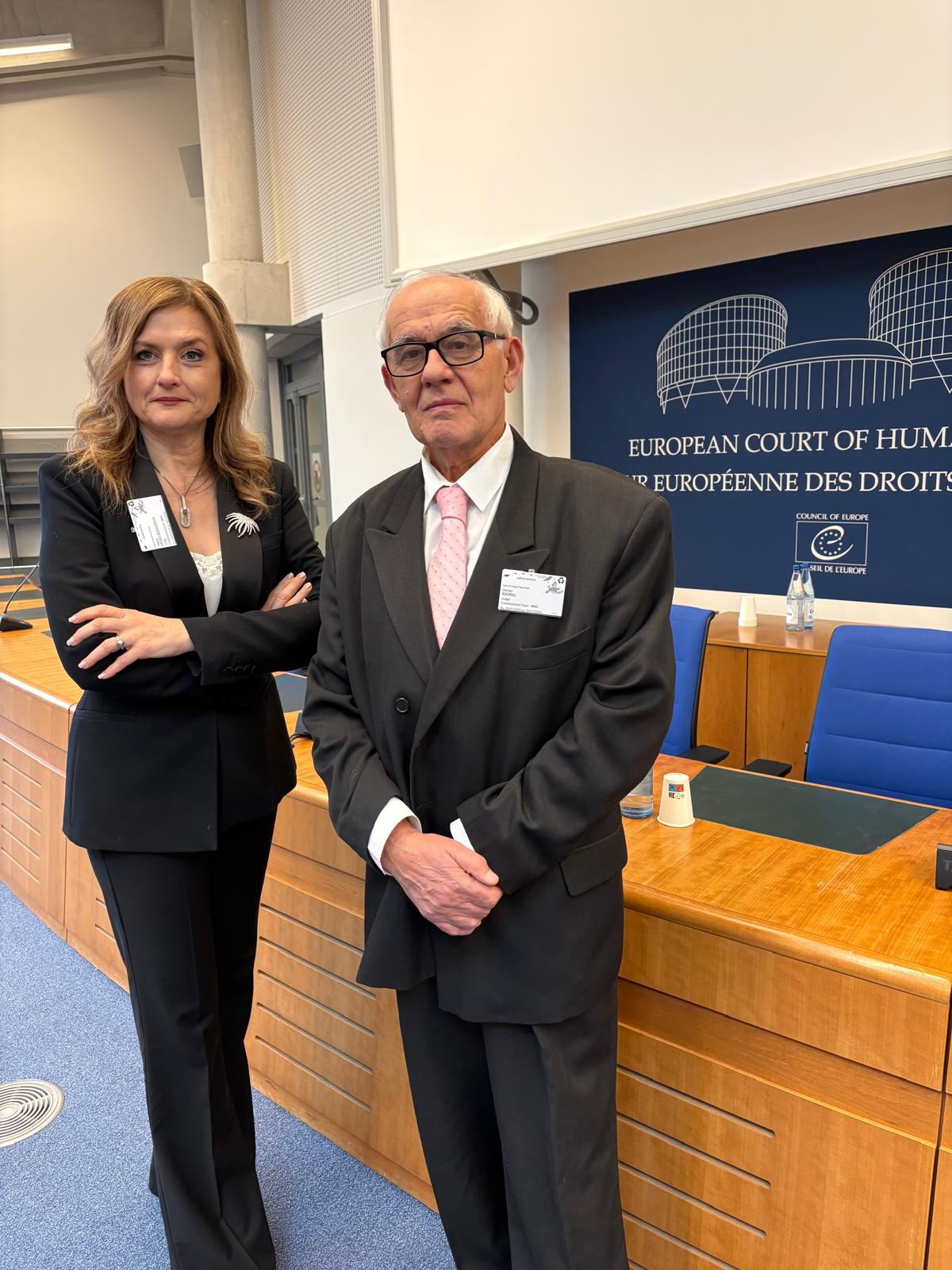 Делегација на Уставниот суд учествуваше на Годишното отворање на судската година во Судот во Стразбур